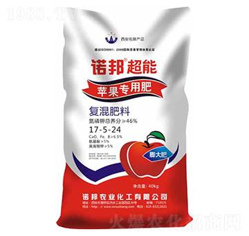 蘋果專用摻混肥料17-5-24-諾邦農業(yè)