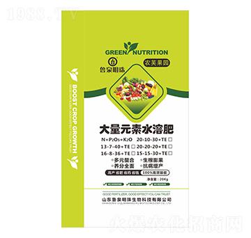 大量元素水溶肥 農芙果園 魯泉明珠