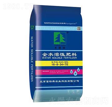 全水溶性肥料16-8-34+TE 富特森