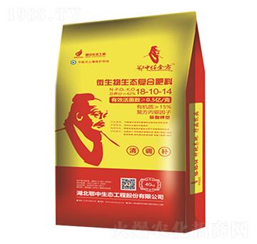 硫酸鉀型微生物生態(tài)復(fù)合肥料18-10-14-鄂中生態(tài)