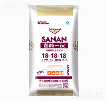 40kg硫酸鉀型復合肥料18-18-18-科普諾-潤土