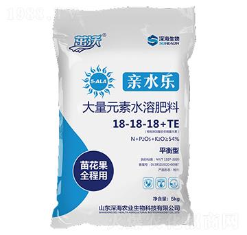 平衡型大量元素水溶肥18-18-18+TE-親水樂(lè)-深海農(nóng)業(yè)