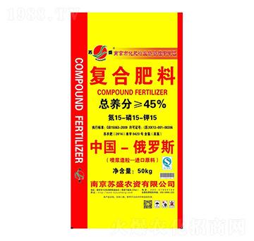 噴漿造粒復合肥料15-15-15-蘇盛農(nóng)資