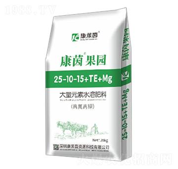 高氮高鉀型大量元素水溶肥料25-10-15+TE+Mg-康茵果園-康萊茵