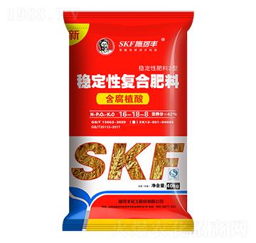 含腐植酸穩(wěn)定型復(fù)合肥料16-18-8-施可豐