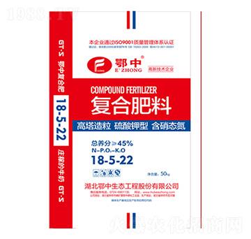 硫酸鉀型復(fù)合肥18-5-22-鄂中肥業(yè)