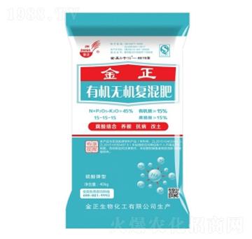 腐植酸有機(jī)無(wú)機(jī)復(fù)混肥料15-15-15-金正生物
