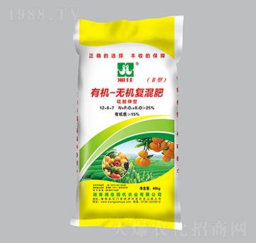 硫酸鉀型有機-無機復(fù)混肥12-6-7-湘佳