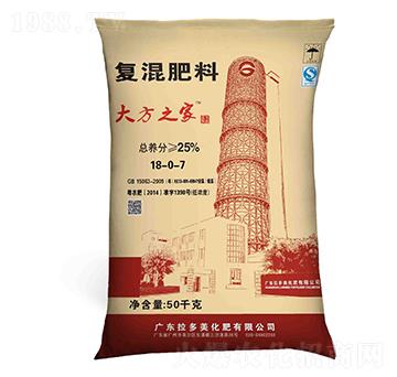 復混肥料18-0-7-大方之家-拉多美