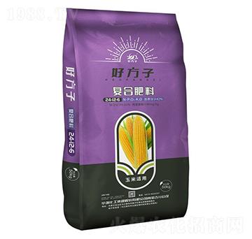 玉米適用復(fù)合肥料24-12-6-好方子-華強(qiáng)化工集團(tuán)