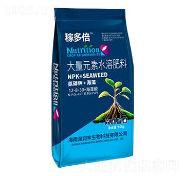 大量元素水溶肥料12-8-30+海藻酸-稼多倍-海潤豐